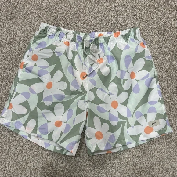 Bather Sage Daisy Trip Swim Trunk - Picture 2 of 7